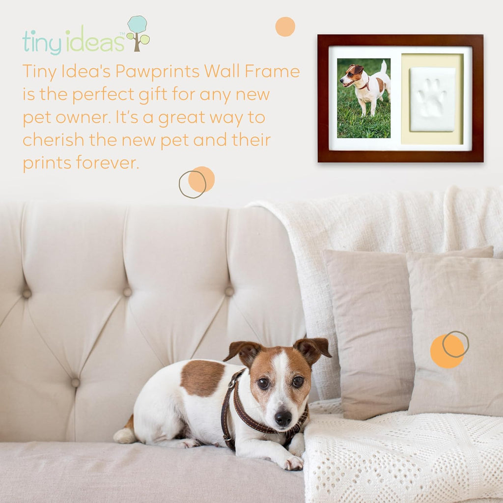 Dog or Cat Paw Print Keepsake Wall Frame Kit