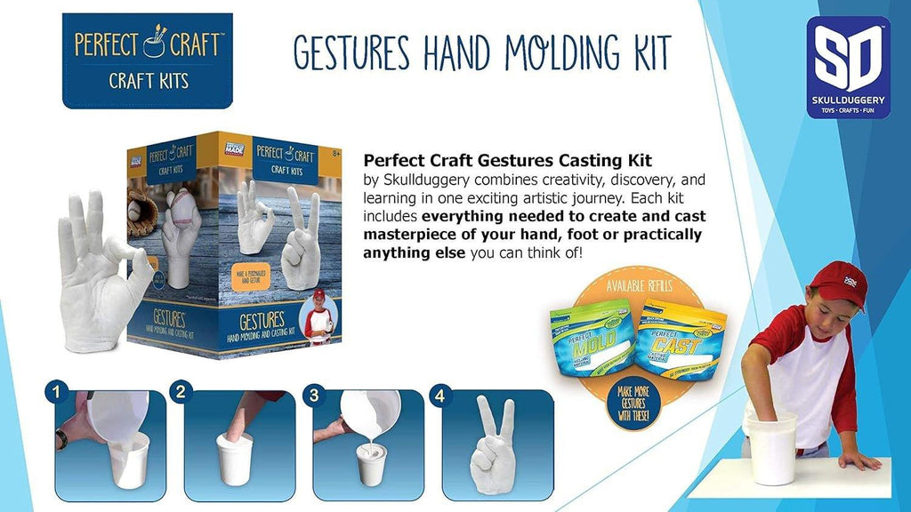 Perfect Craft Gestures Casting Kit - Lifecast