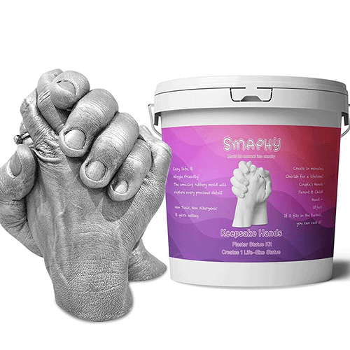 Smaphy Keepsake Hands Casting Kit - Lifecast