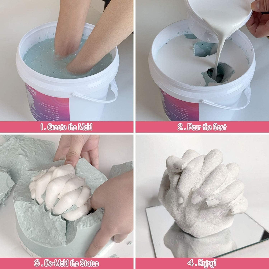 Smaphy Keepsake Hands Casting Kit - Lifecast