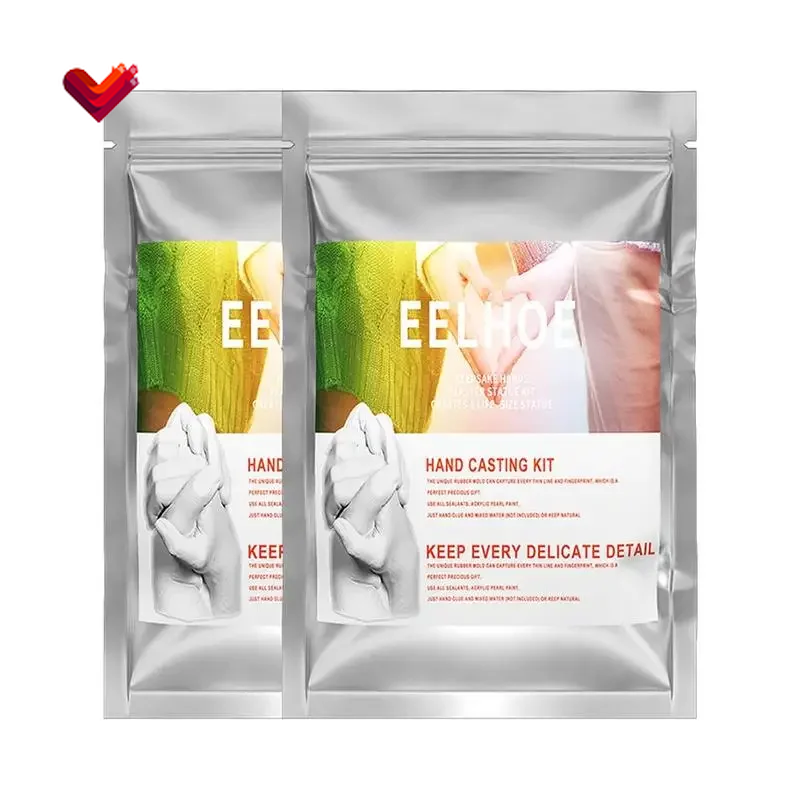 3D Hands Mold Casting 50G Kit Clone Powder Model Powder Set Model Foot Couple Valentine'S Print Baby DIY 3D Model Hand Day I5Z8
