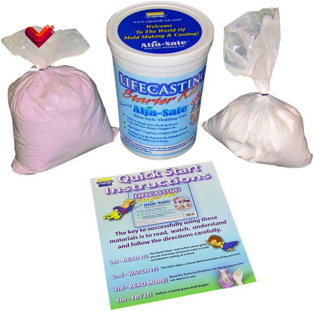 Life Casting Starter Kit with Alja-Safe Alginate